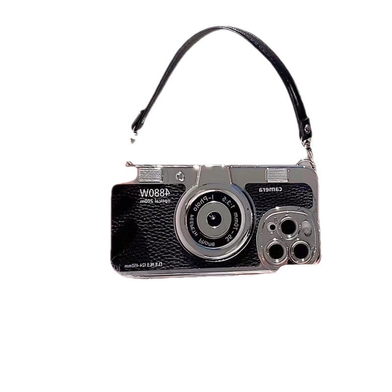 Creative Electroplated Phone Case With A Wrist Strap photo 8
