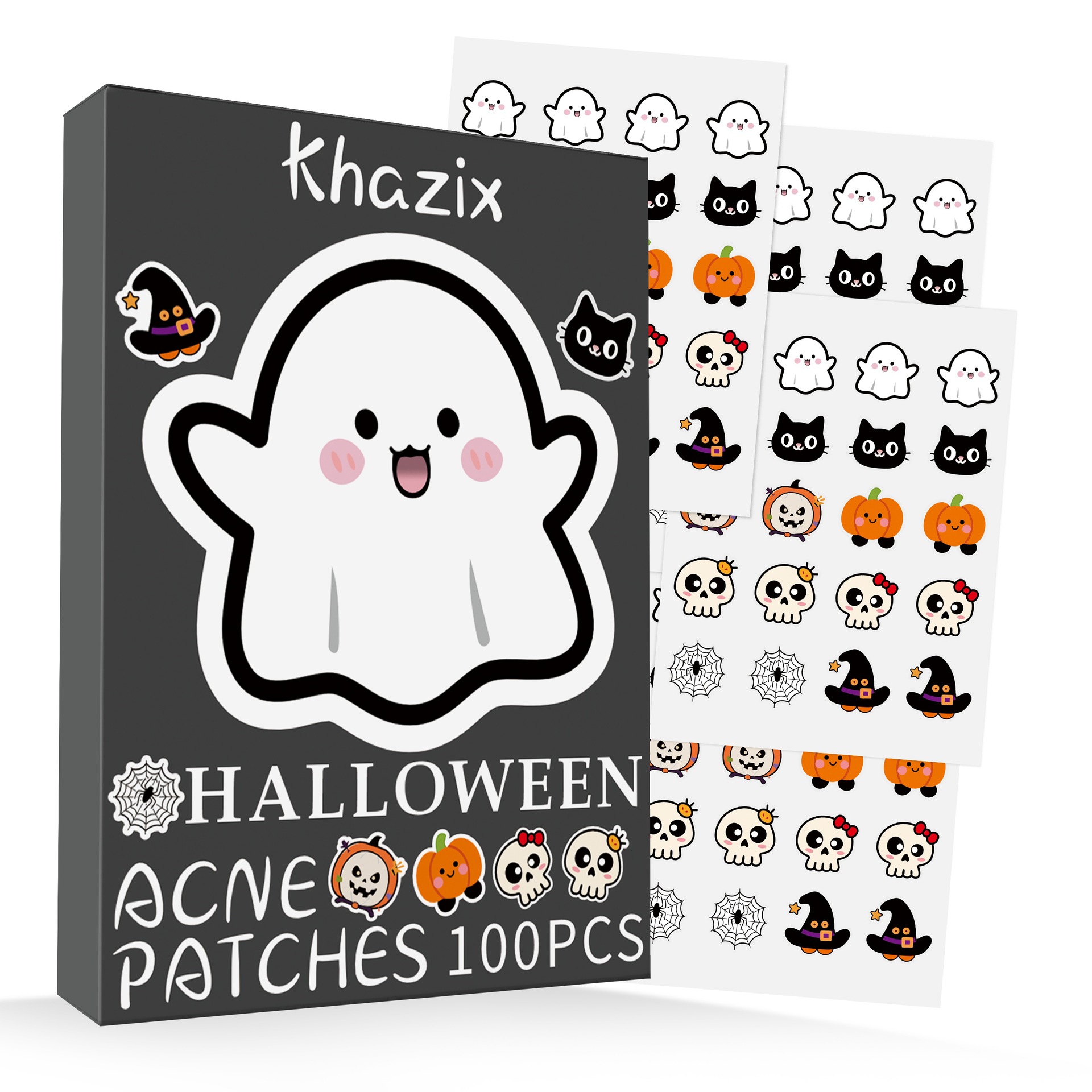 Halloween-style Waterproof And Breathable Acne Cover Patches For Makeup photo 1