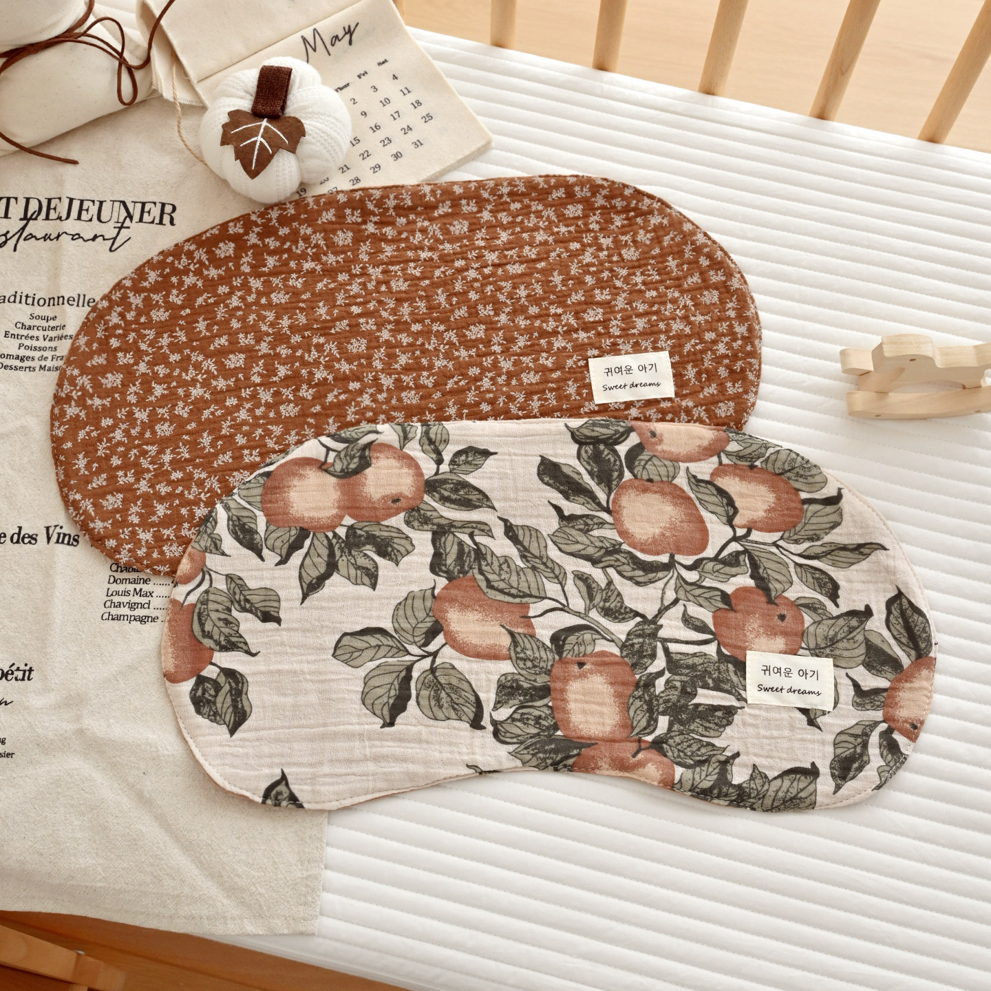 Baby Six-layer Gauze Burp Cloth Pure Cotton Shoulder Pad photo 4