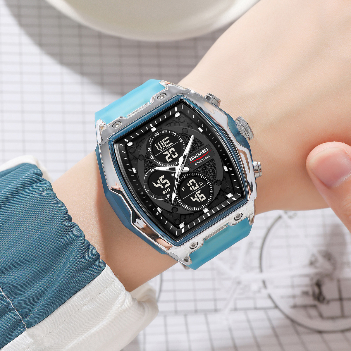 Shishi Mei Multicolor Sports Digital Watch photo 1