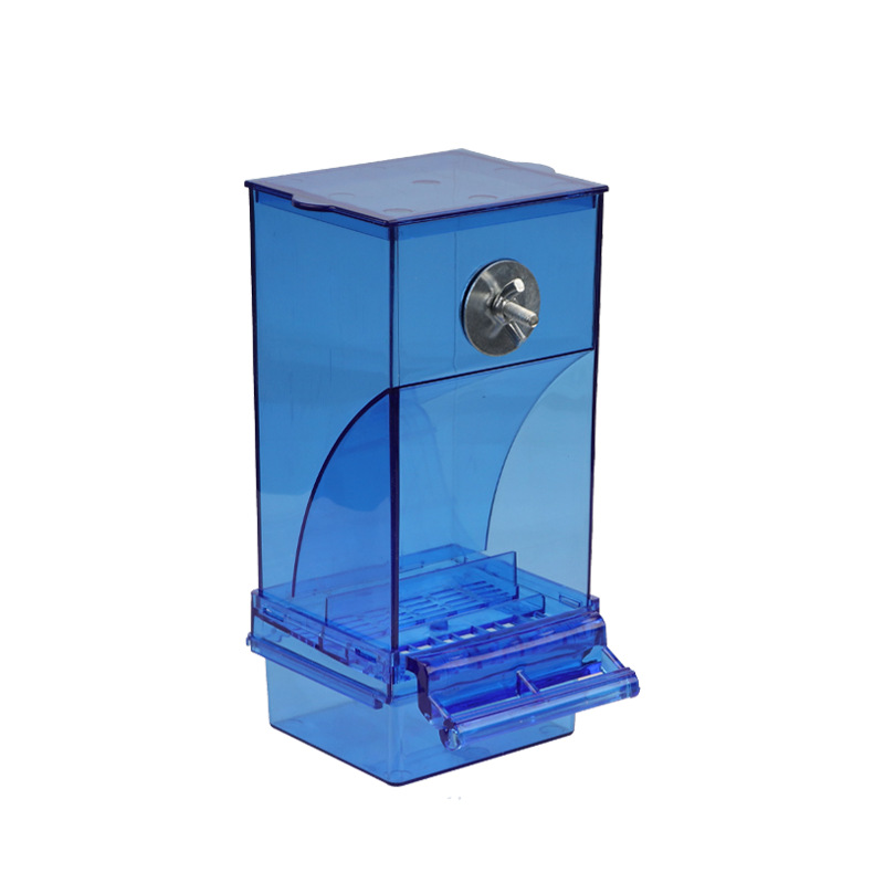 Transparent Automatic Plug-in Bird Food Container photo 3
