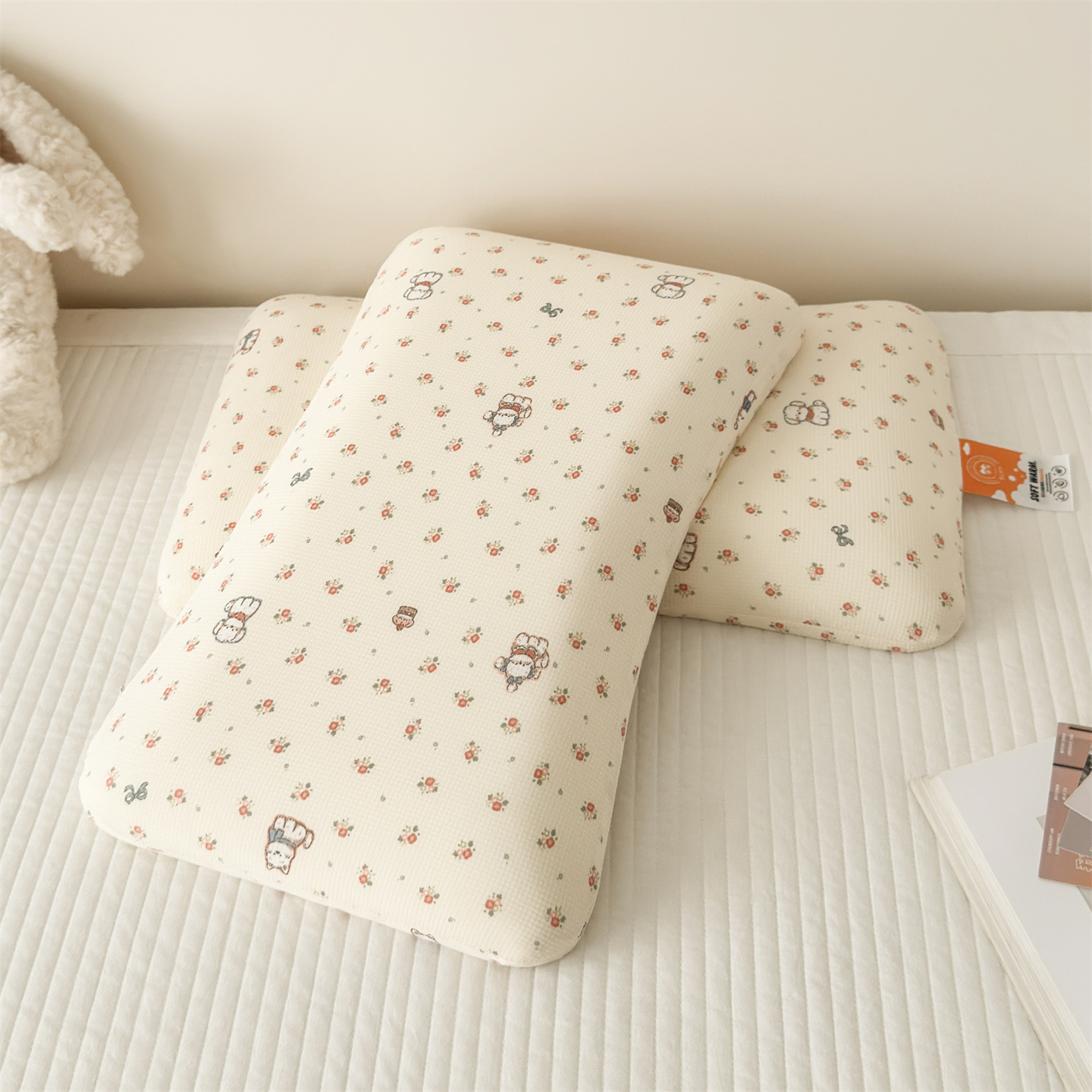 New Cute Floral Children's Cartoon Memory Foam Pillow photo 6