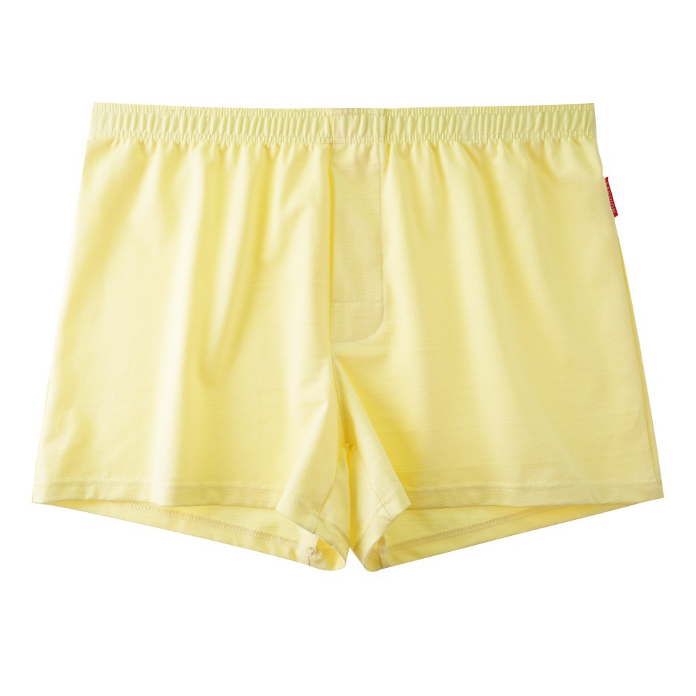 Mens Cotton Underwear Breathable Athletic Boxer Briefs Mens Mercerized Cotton Solid Color photo 4