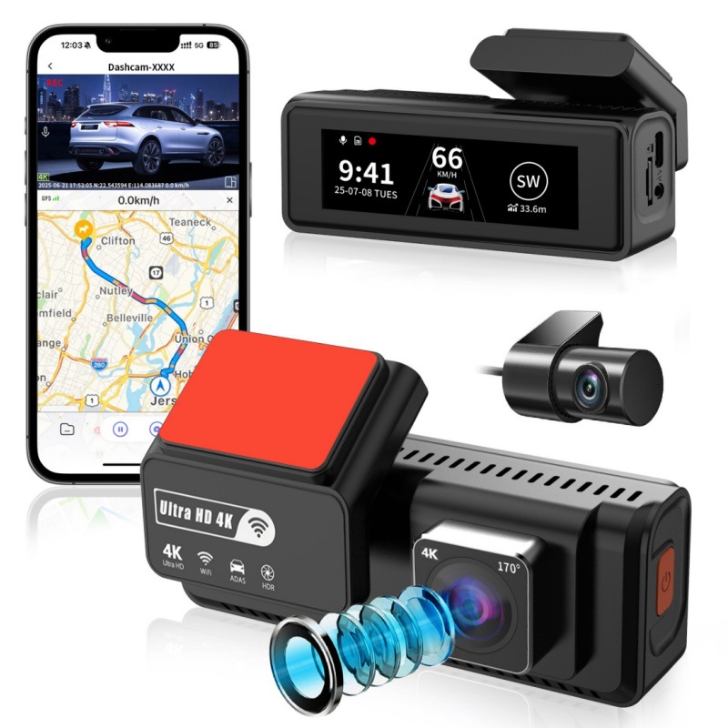 Dual-camera HD Night Vision Dash Cam photo 3