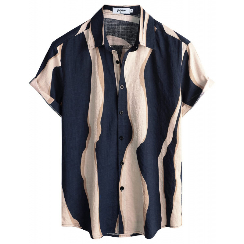 Fashion Summer Printed Hawaiian Shirt For Men photo 3