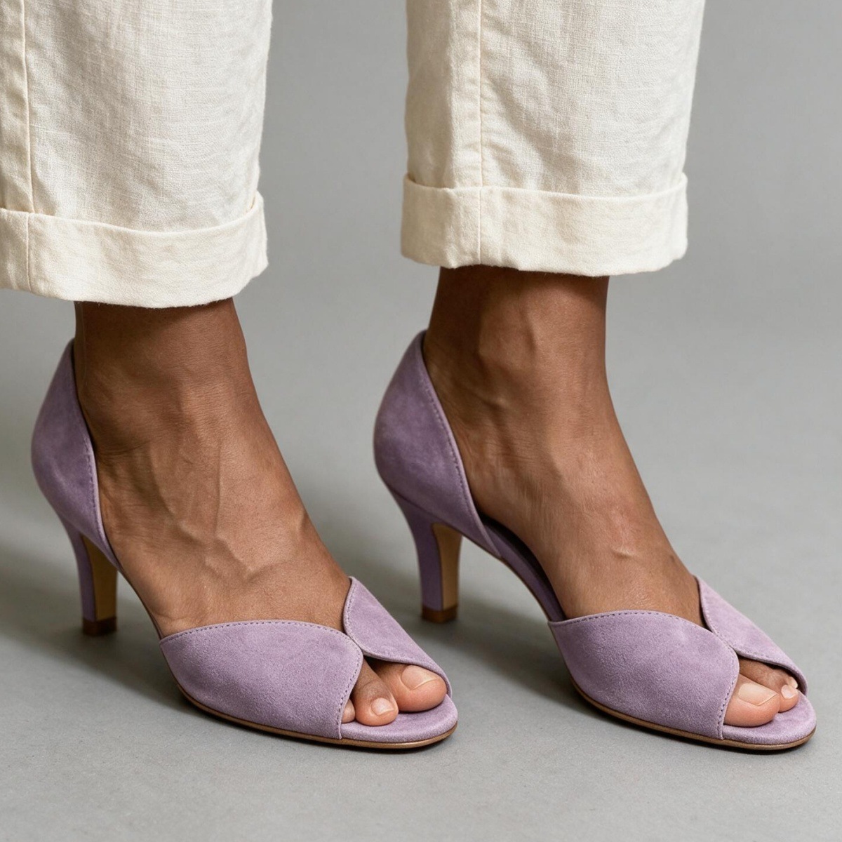Plus-size Stiletto-heel Open-toe Sandals photo 8