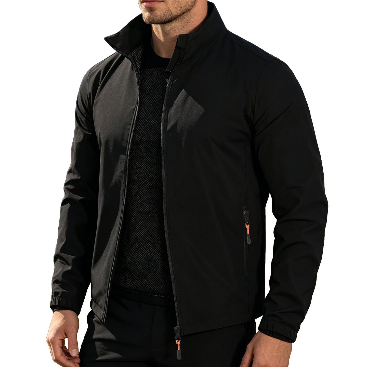 Mens Autumn Jacket 2026 SpringAutumn Style Youth All-Match Hooded Retro Casual Streetwear Windproof Coat For Men photo 1