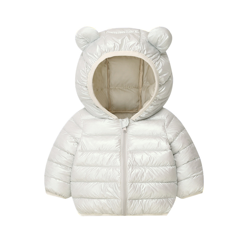 New Spring Autumn And Winter Solid-color Versatile Cotton Coat For Children photo 4