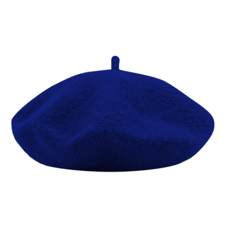 Childrens Beret British-Style Vintage Wool Beret photo 8