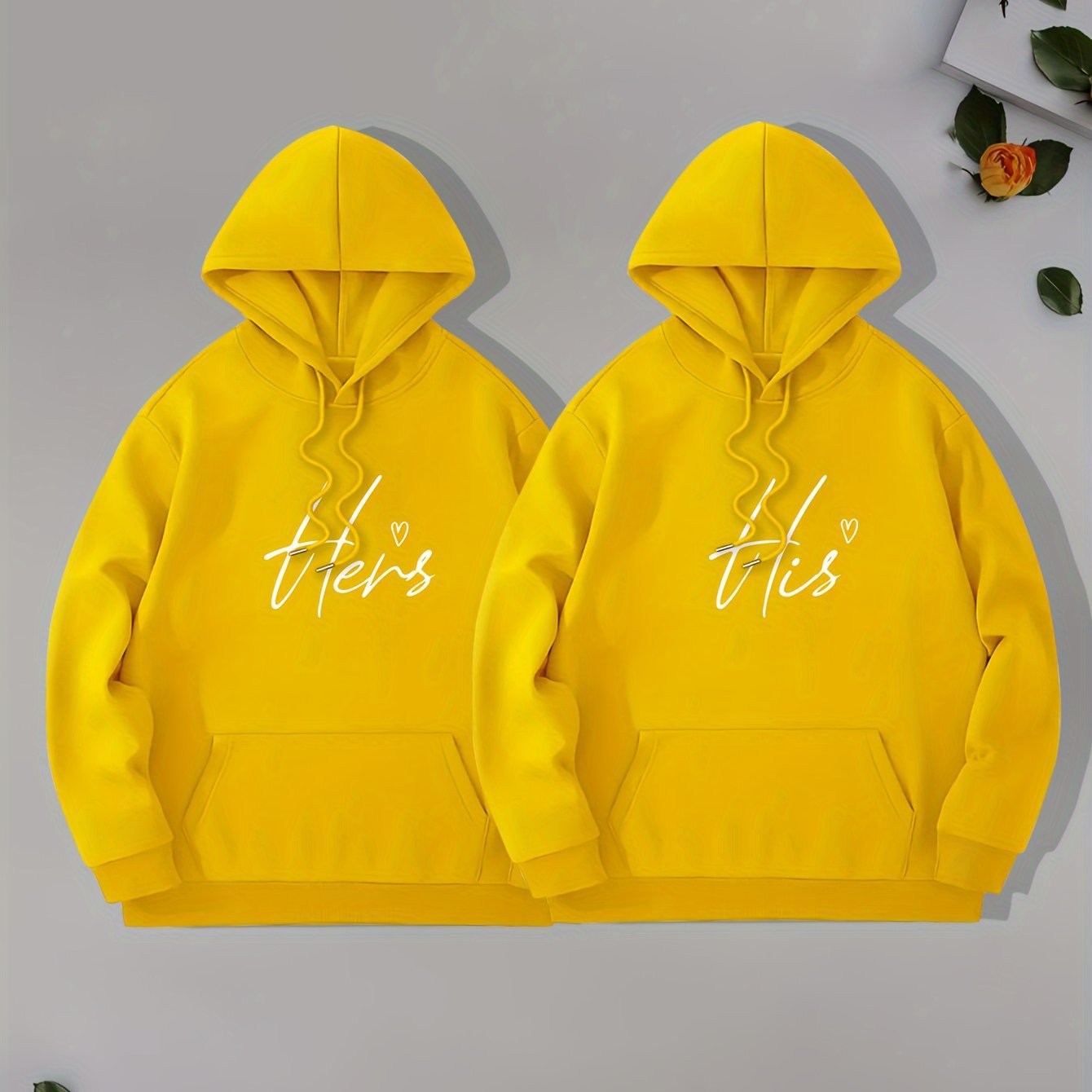 Stylish Casual Loose-fitting Unisex Hoodie For Couples photo 6
