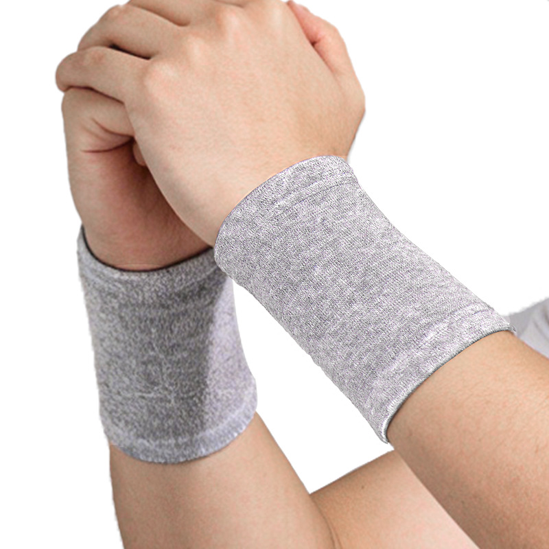 Bamboo Charcoal Fiber Knitted Sports Wrist Support photo 2