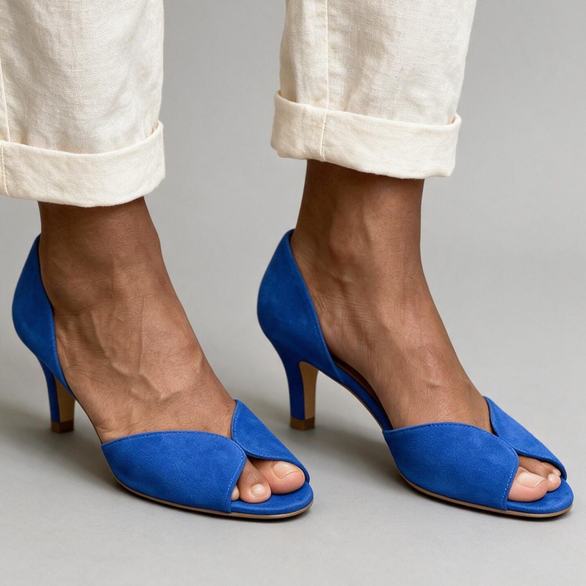 Plus-size Stiletto-heel Open-toe Sandals photo 5