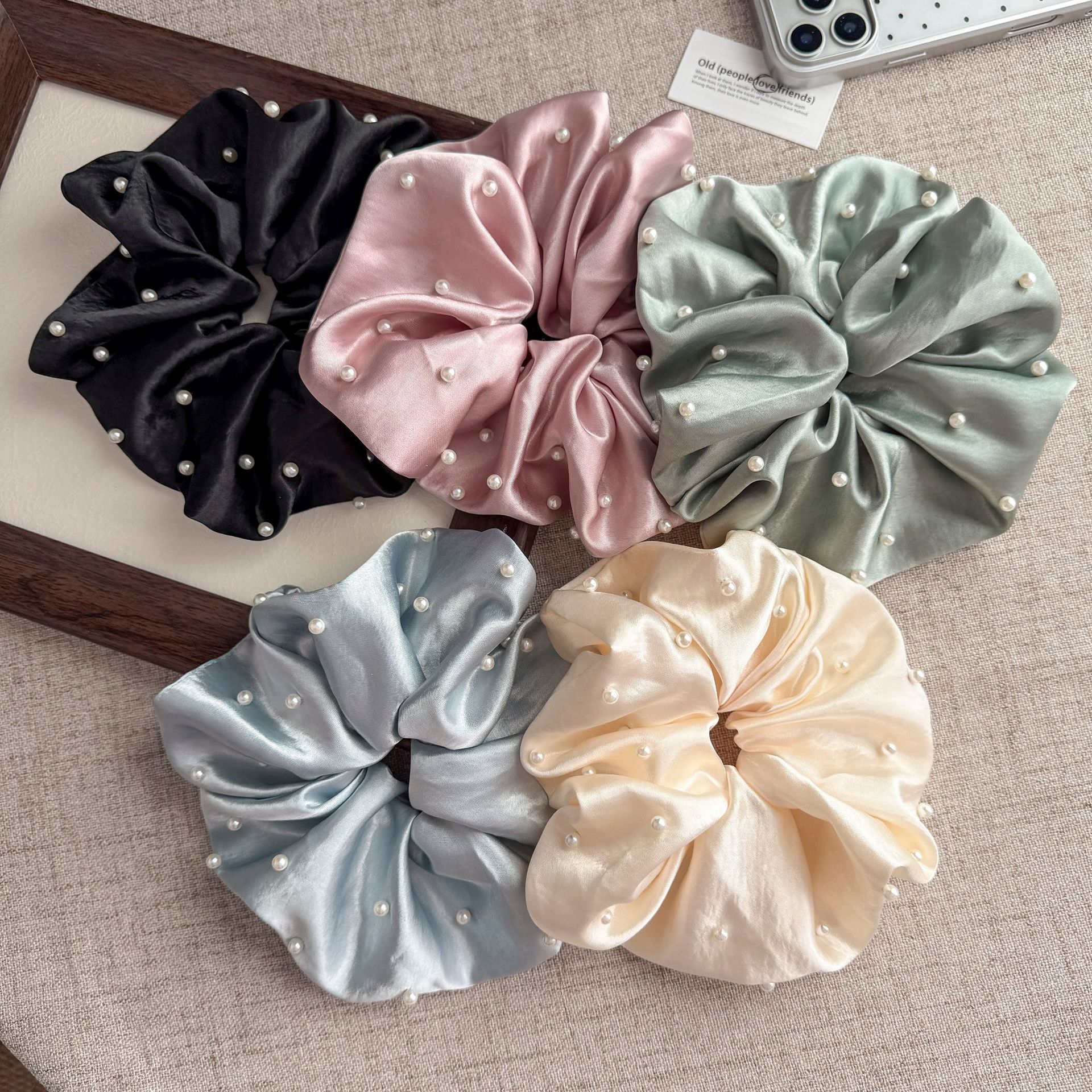 French-style Womens Bun Hair Tie photo 7
