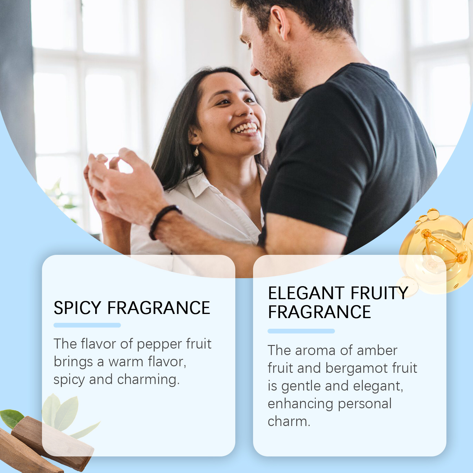 Mens Pheromone Perfume A Fruity Fragrance For Men photo 6