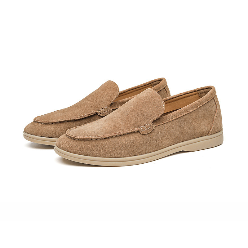 French-style Vintage Suede Shoes Trendy Outdoor Work Boots photo 3