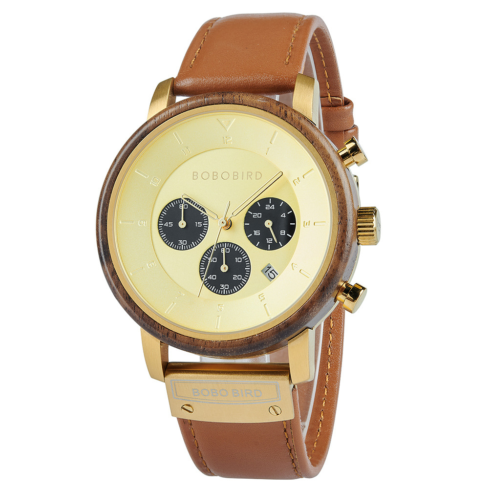 Wooden Mens Vintage Watch photo 3