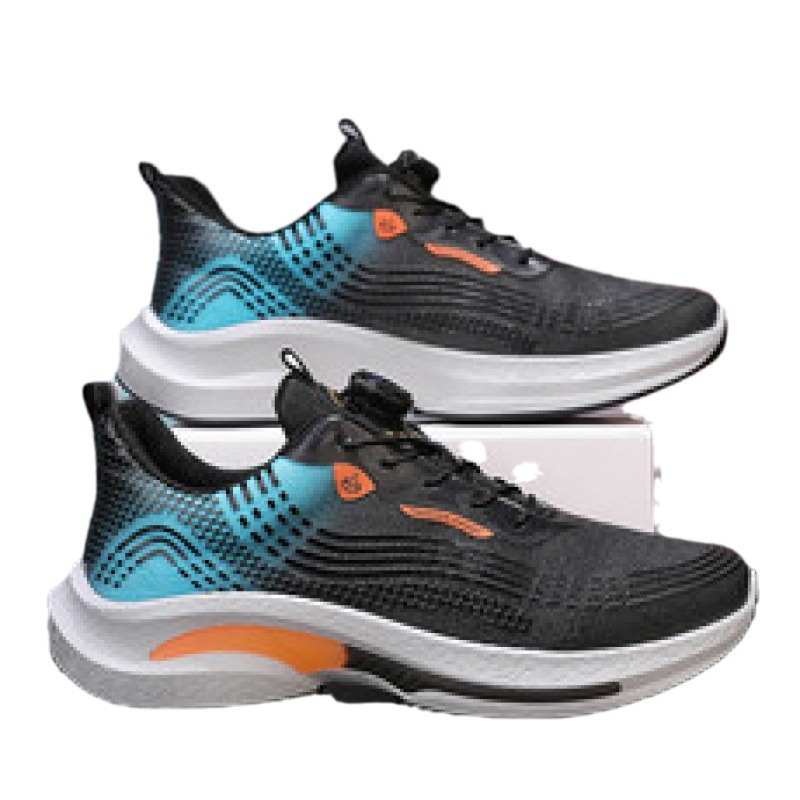 Fashionable Mesh Breathable Rotating Buckle Sneaker photo 3