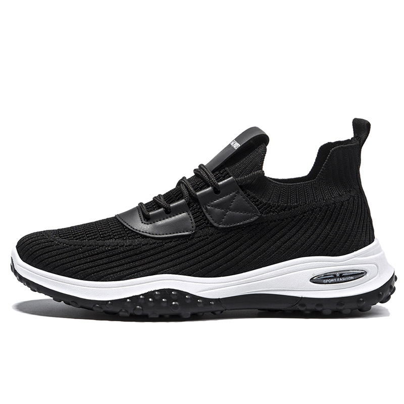 Flyknit Breathable Low Top Sports Outdoor Casual Running Tourism Flat Shoes photo 3