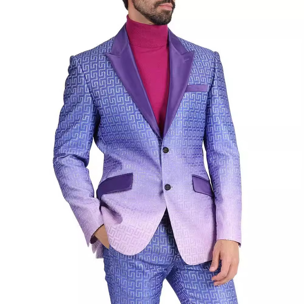 Suit-style Printed Casual Long-sleeve photo 6