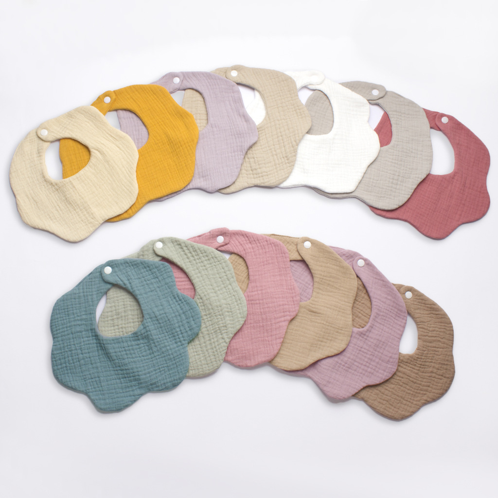 Infant And Toddler Supplies Candy-Colored Gauze Lace Bib photo 1