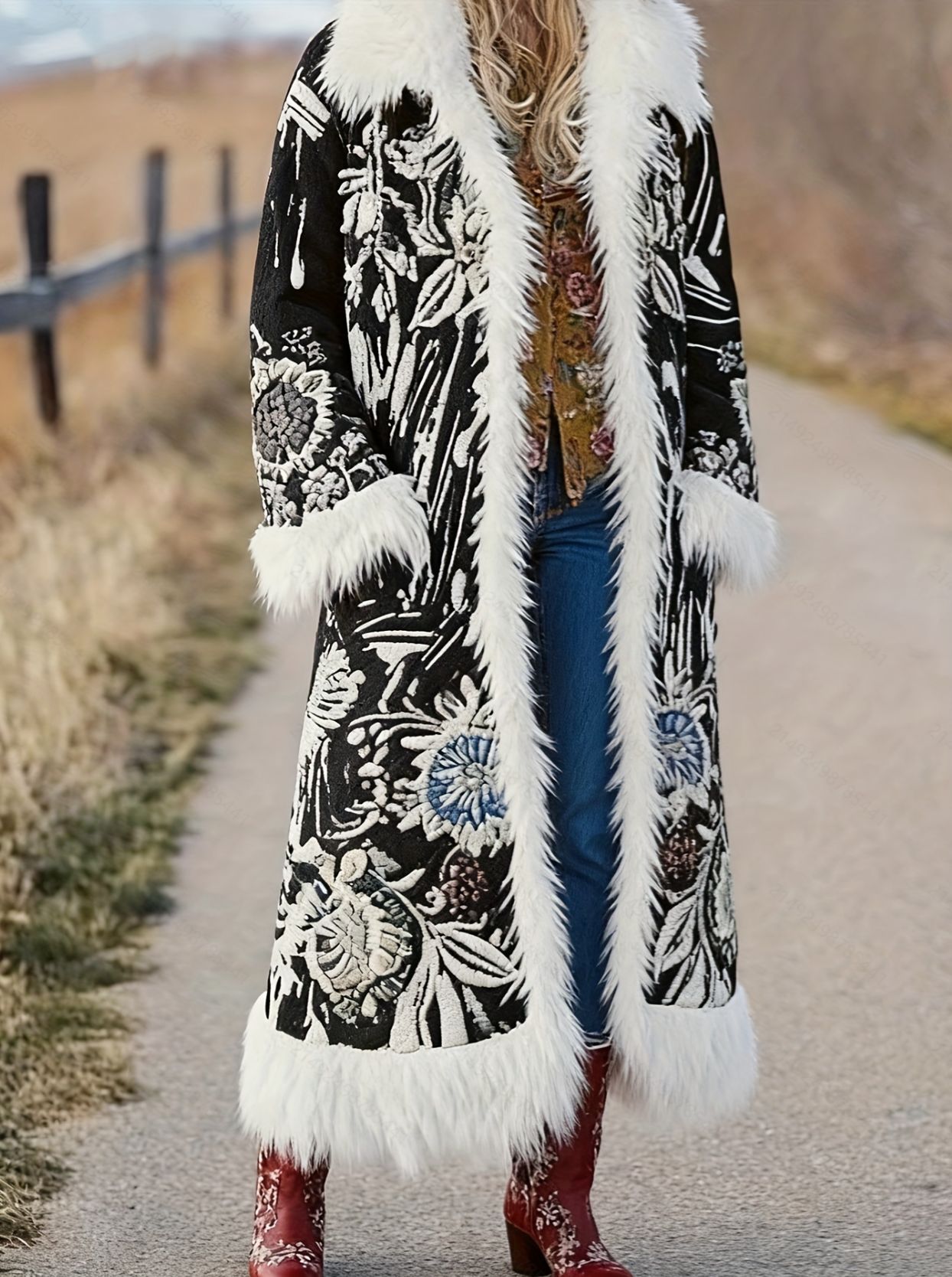 Western-style Vintage Denim Coat For Women European And American Style photo 7