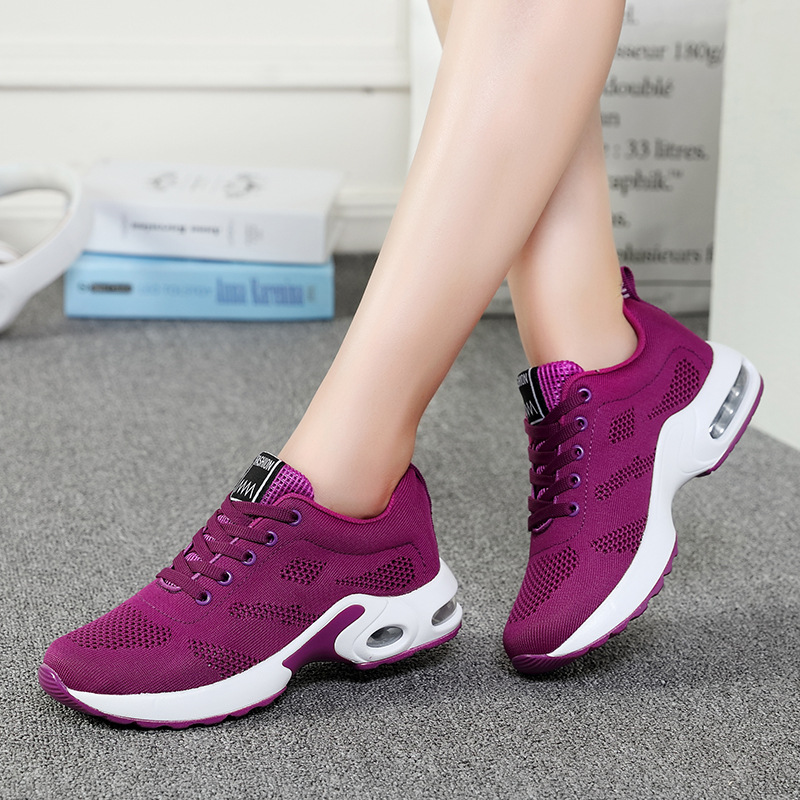 Dense Mesh Flyknit All-matching Comfortable Casual Women Sneaker photo 7