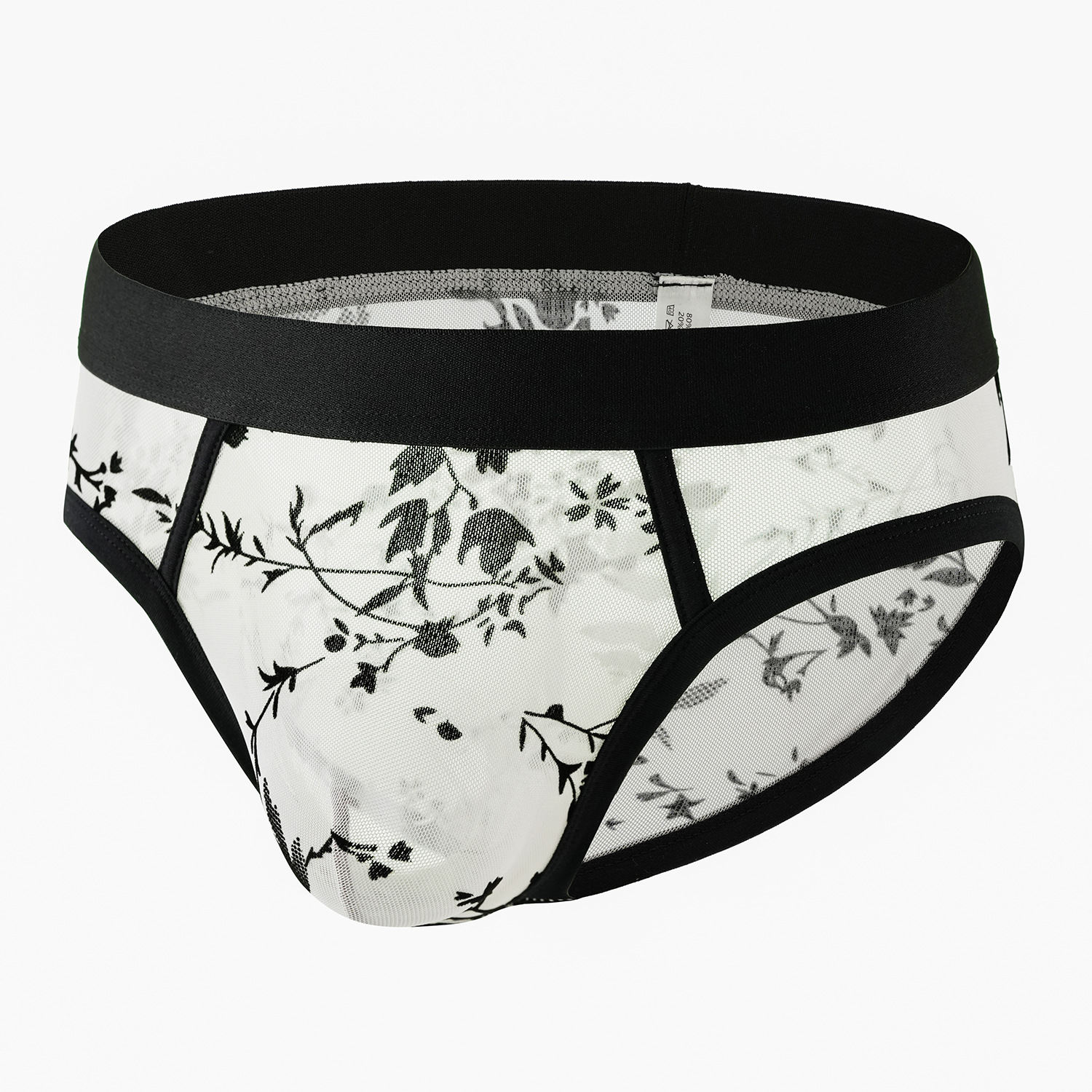 Plus-size Underwear Sexy Mens Sheer And Seductive Low-rise photo 6
