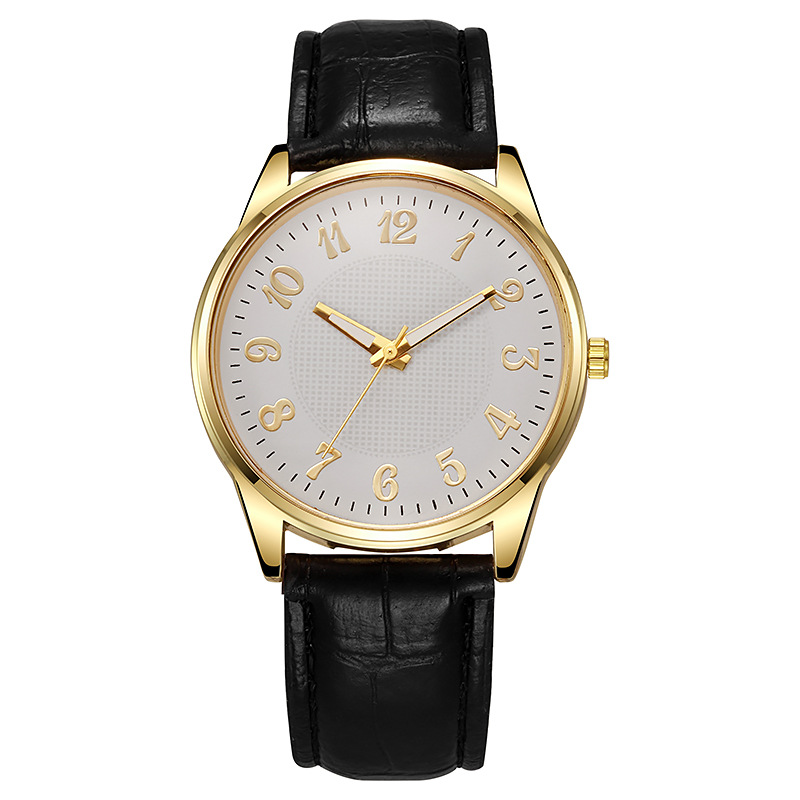 Quartz Mens Business-style Alloy Luminous Luxury Wristwatch With A Leather-band Feel photo 3