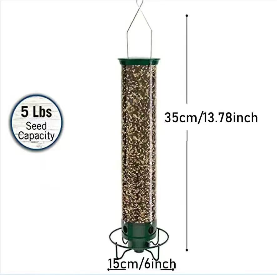 Metal Hanging Hummingbird Feeder Bird Cage photo 2