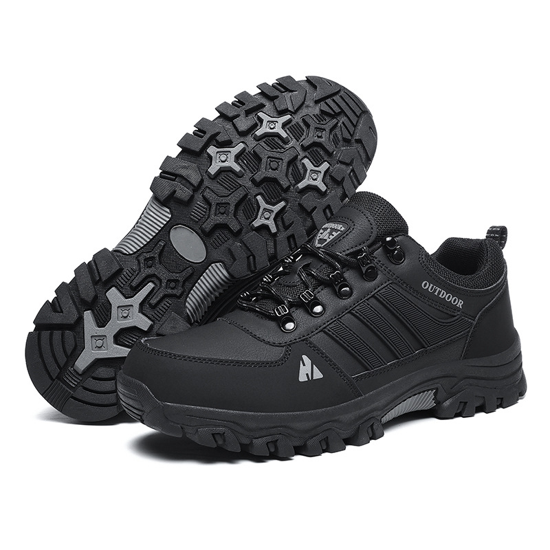 Men's Shoes Fall Outdoor Hiking Boots Low-top Lace-up Casual Sneaker photo 4