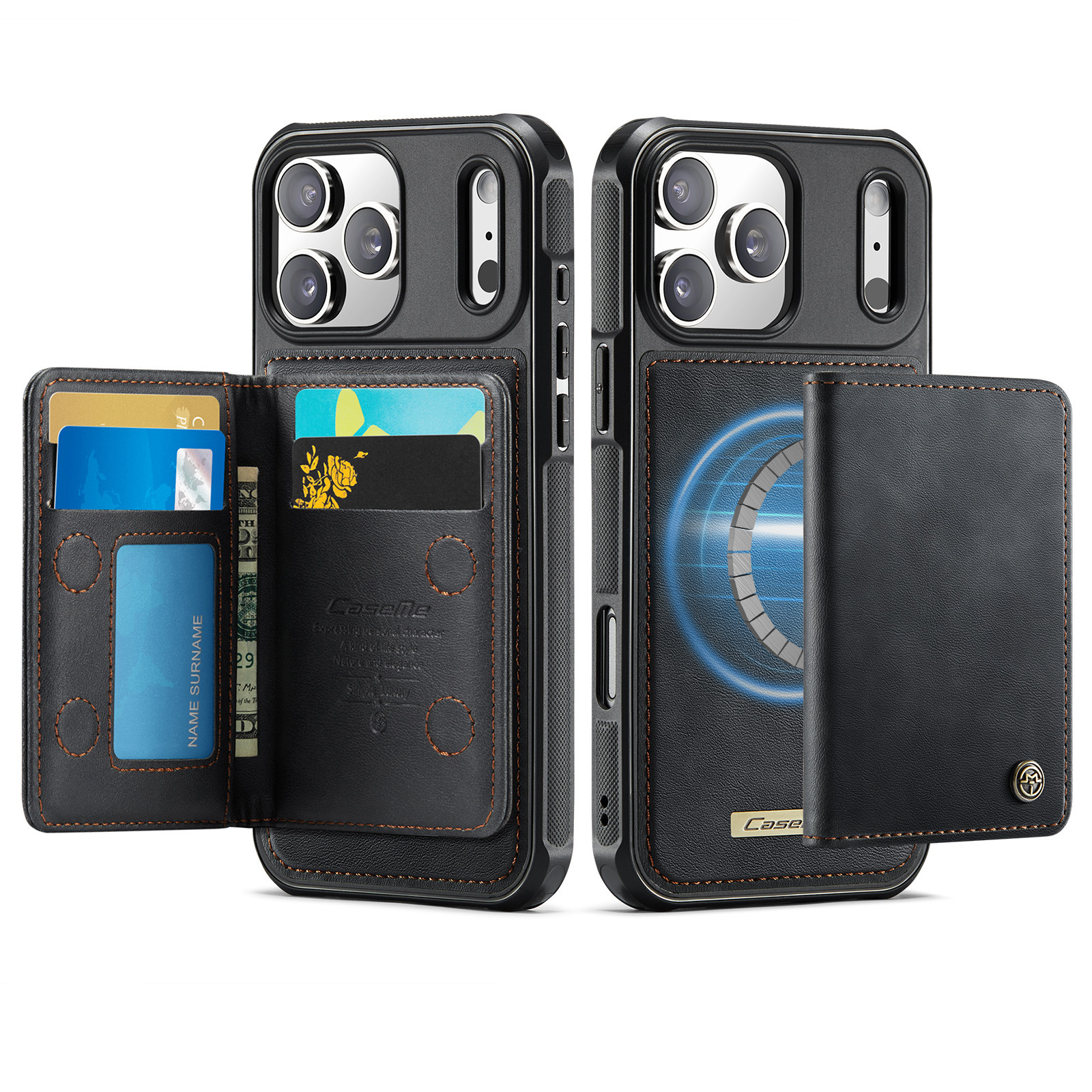 Magnetic Two-in-one Card Holder Phone Case photo 7
