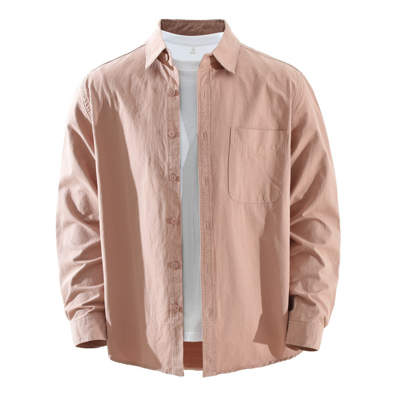 Japanese-style Simple And Fresh Long-sleeve Shirt photo 7