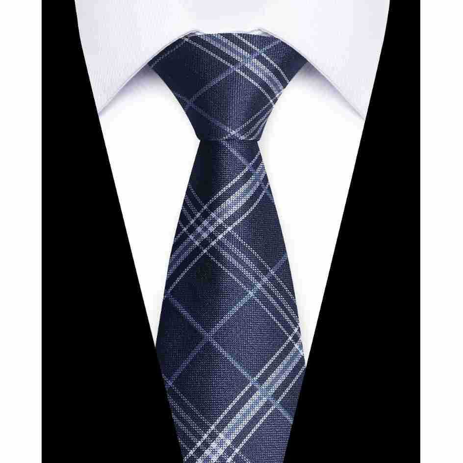 Usiness Striped Hand-stitched Polyester Tie photo 3