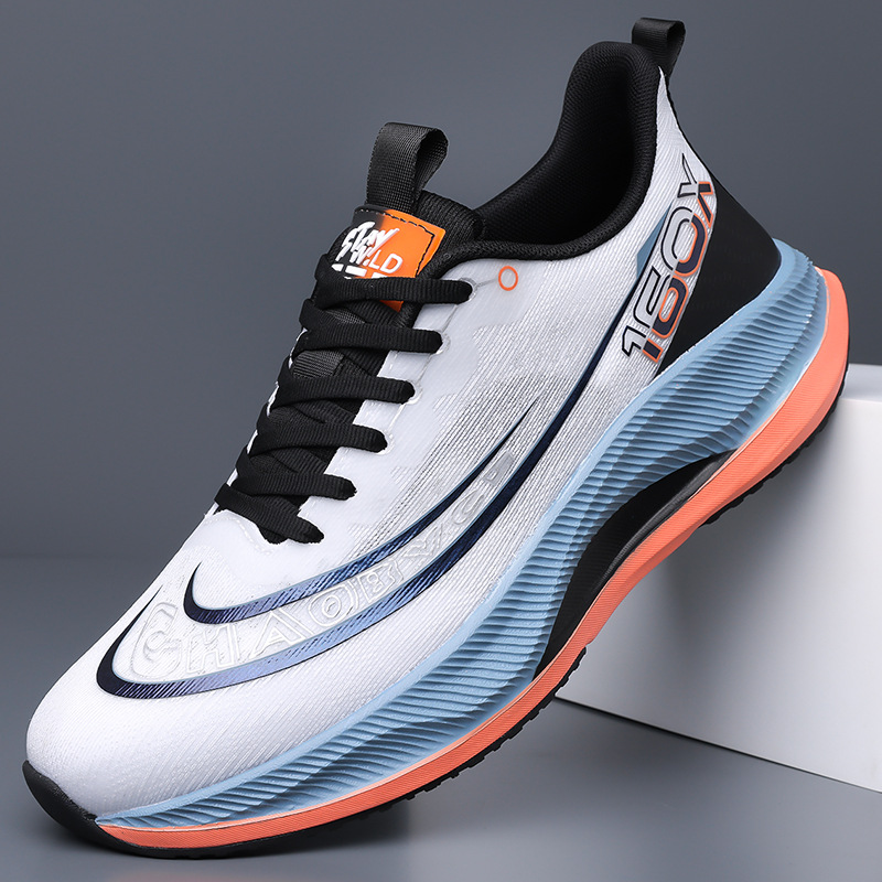 Breathable Soft-soled Mesh Surface Trendy Running Shoes Fashion Sneaker Men photo 6