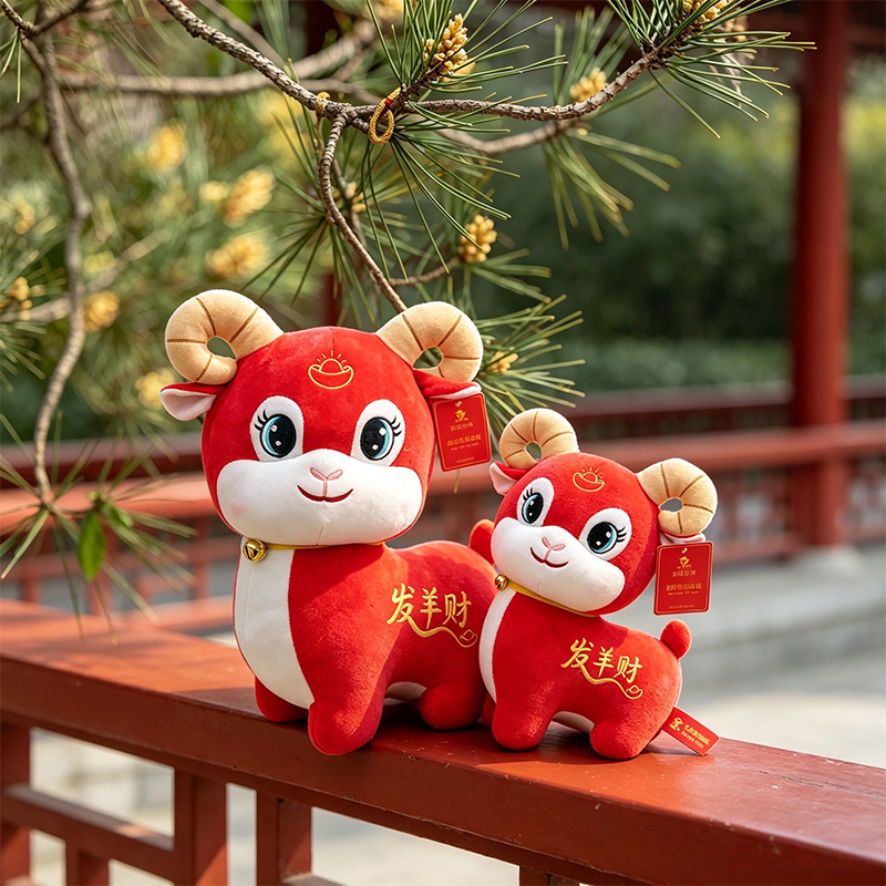 Mascot Sheep Plush Toy Zodiac Animal photo 5