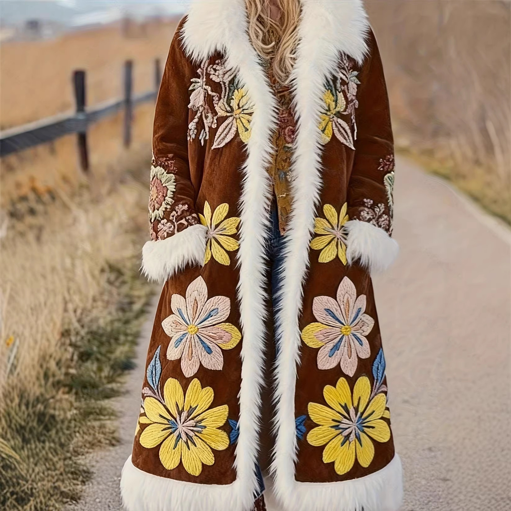 Western-style Vintage Denim Coat For Women European And American Style photo 1