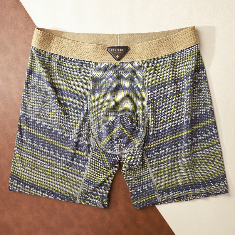 Retro Ethnic Style Men's Athletic Boxer Briefs photo 2
