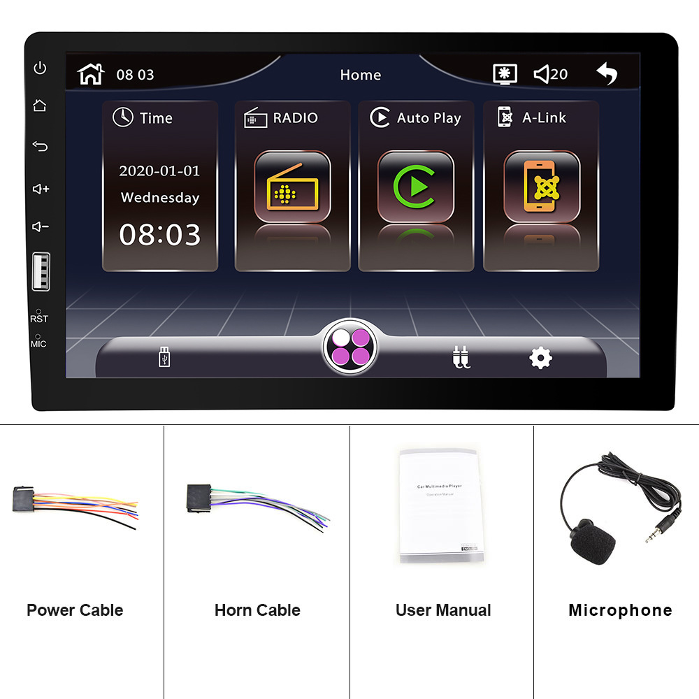9-inch CarPlay Single-Din MP5 Player For Cars photo 6