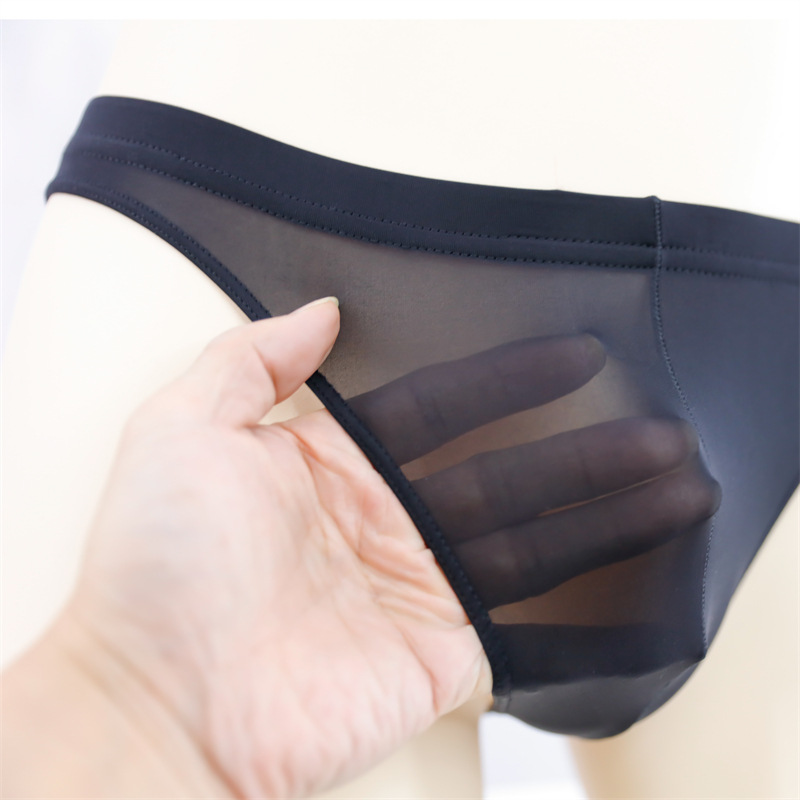 Ice-silk Sheer And Comfortable Mens Underwear photo 7