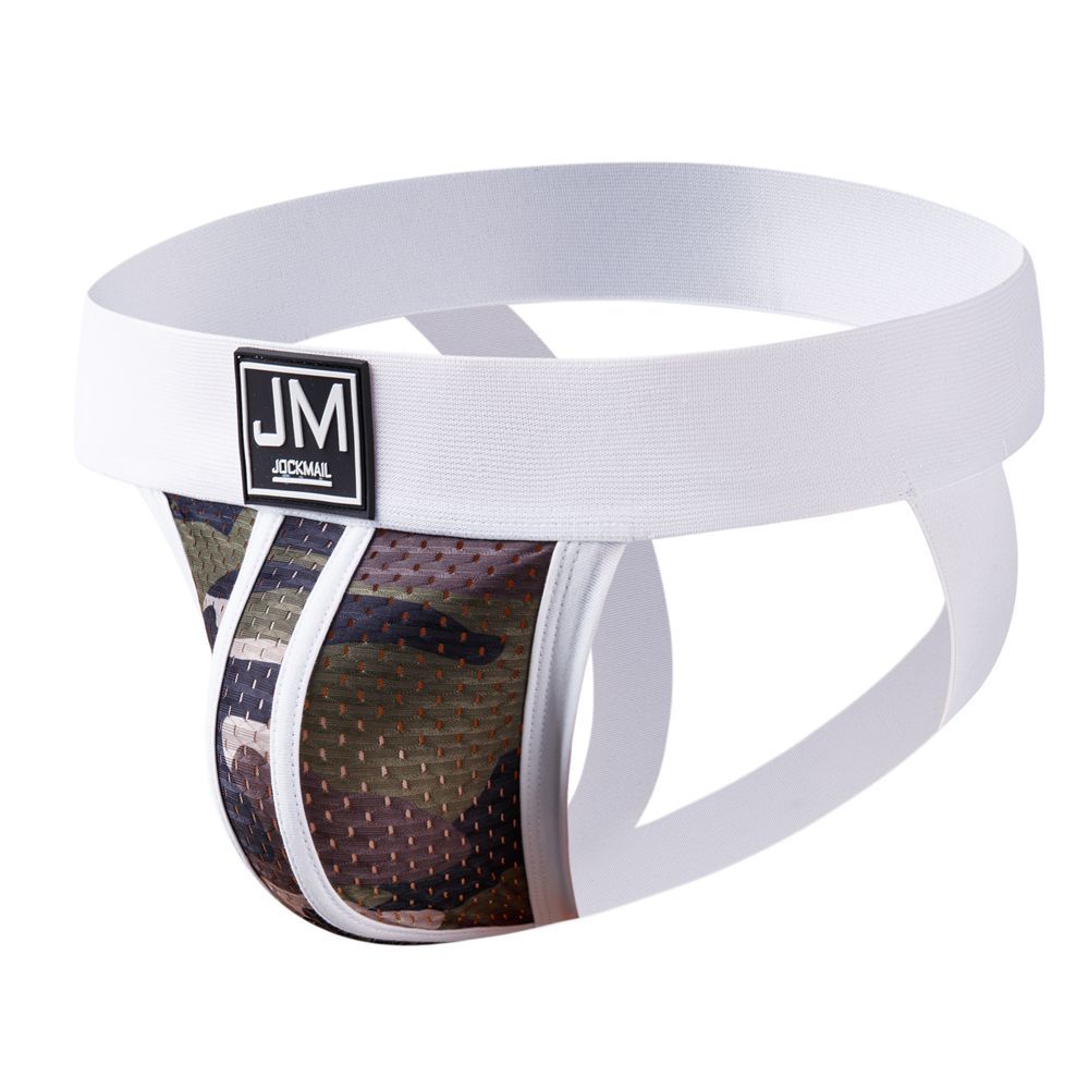 Mens Camo Mesh Thong Underwear photo 3