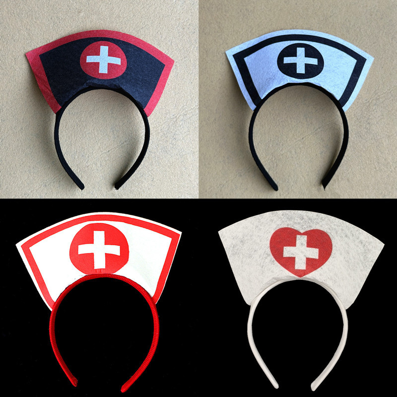Nurse-style Headband Headdress Ball And Performance Headband photo 3