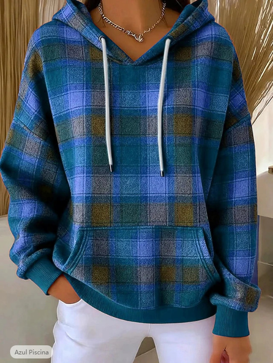 Drawstring Long-sleeve Casual Fashion Hoodie photo 6