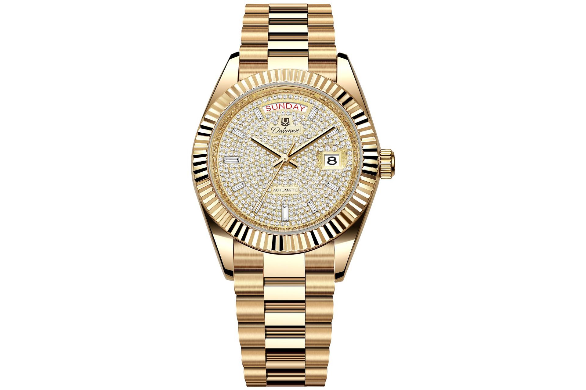Dual-calendar Automatic Mechanical Mens Watch photo 5