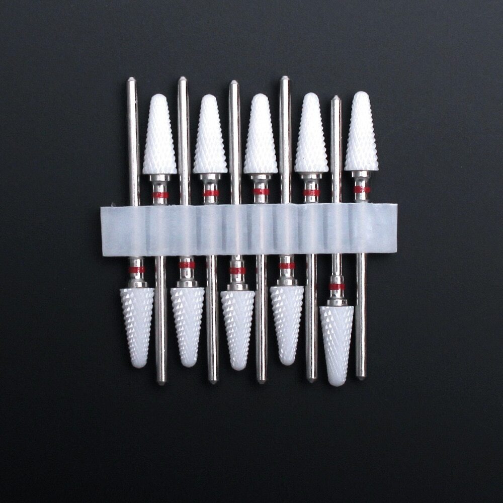 10-Piece Ceramic Nail Drill Bit Tool Set photo 8