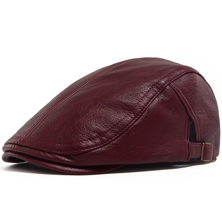 British-style Vintage Thickened Warm Mens Beret photo 5