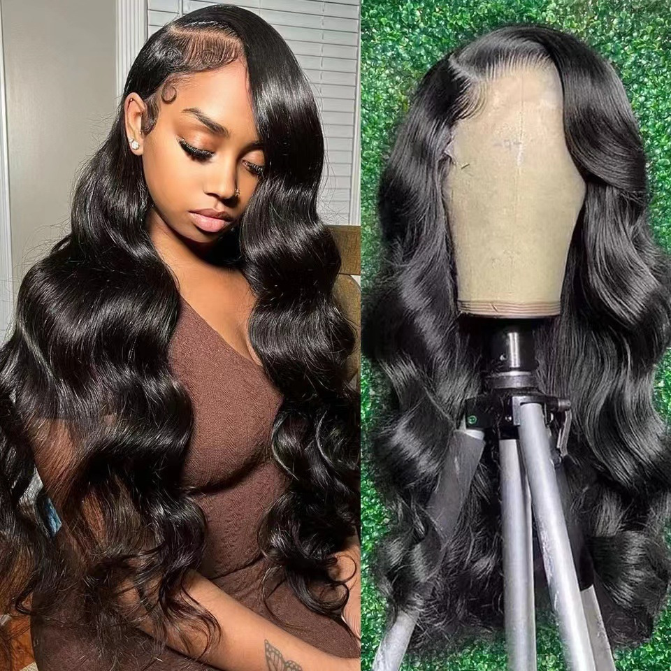 Womens Fluffy Large-wave Lace Front Wig photo 4
