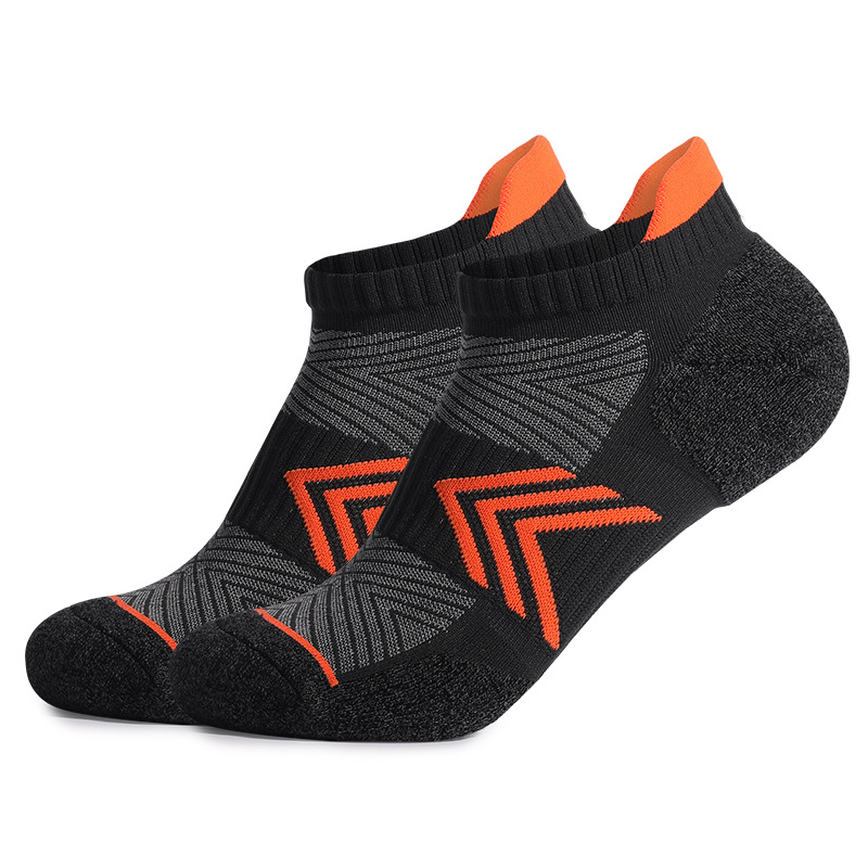 Non-slip Combed-cotton Running Socks That Wick Away Sweat And Keep Feet Breathable photo 2