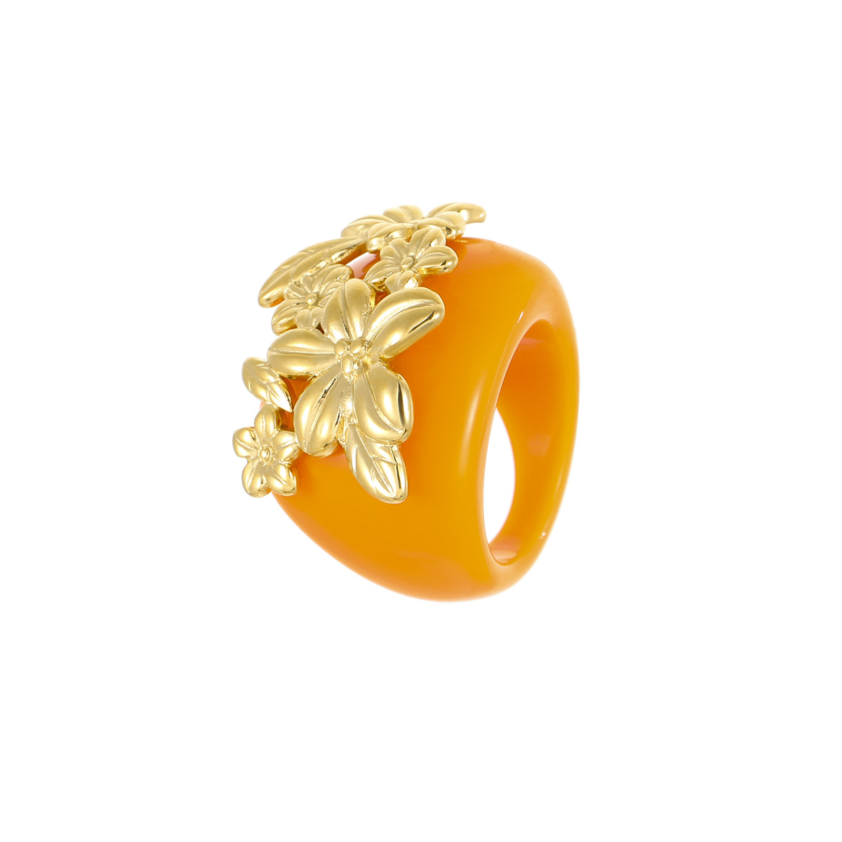 Floral-cluster Ring Sophisticated And Versatile For Women photo 3