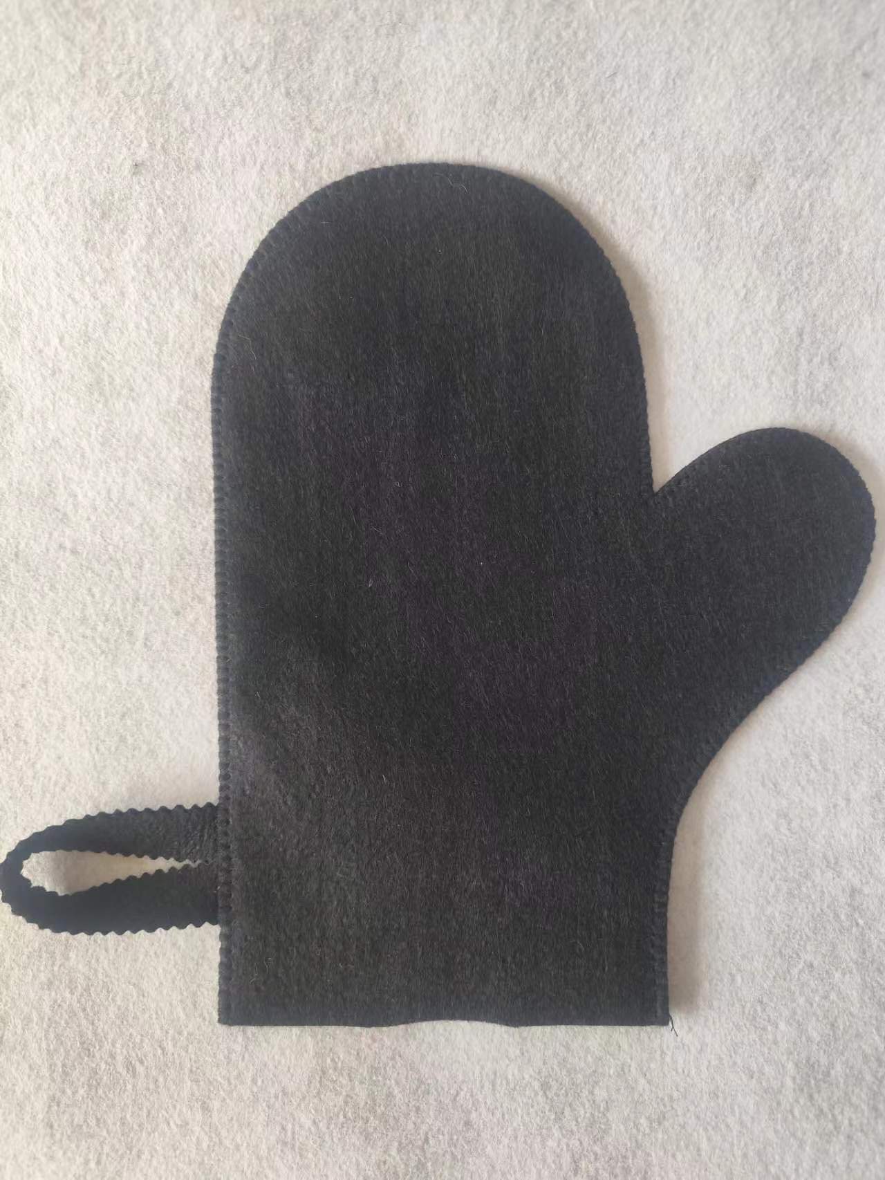 Felt Sauna Gloves Scald-proof And Absorbent Five-finger Gloves photo 4