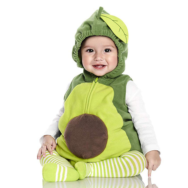 Pumpkin Strawberry And Pineapple Baby Autumnwinter Romper photo 4